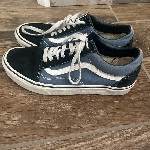 Vans Shoes - Old Skool blue and navy vans